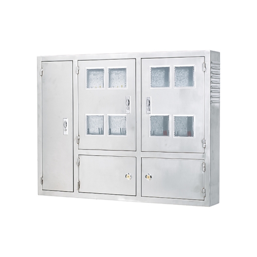 YKBX-A/B1DJ型 低碳冷軋鋼單相單體1表位機械表電表箱
